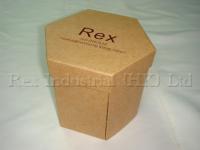 HEXIGON KRAFT BOX 
