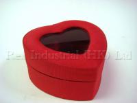 Red bengaline heart box 